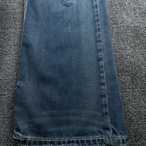 BKE Carter Jeans Size 32 Blue Denim Adult Distressed Cotton Urban Pants Trouser - Picture 6 of 16